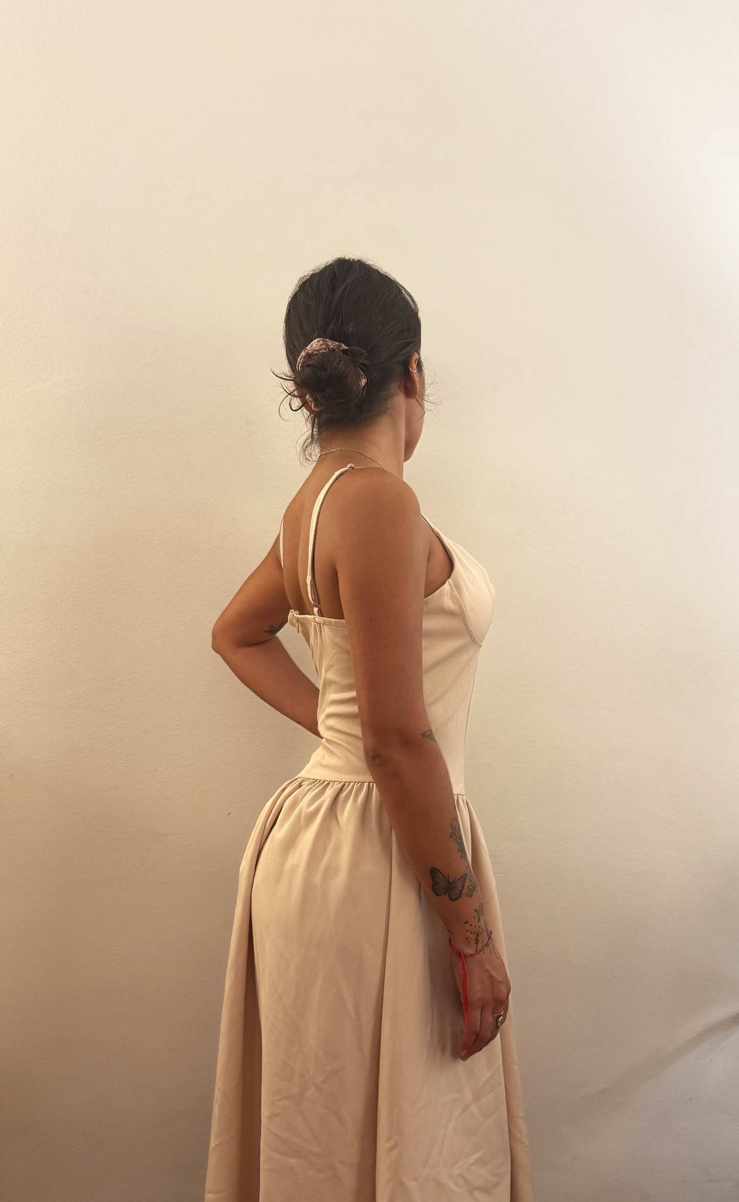 Maxi Dress Beige