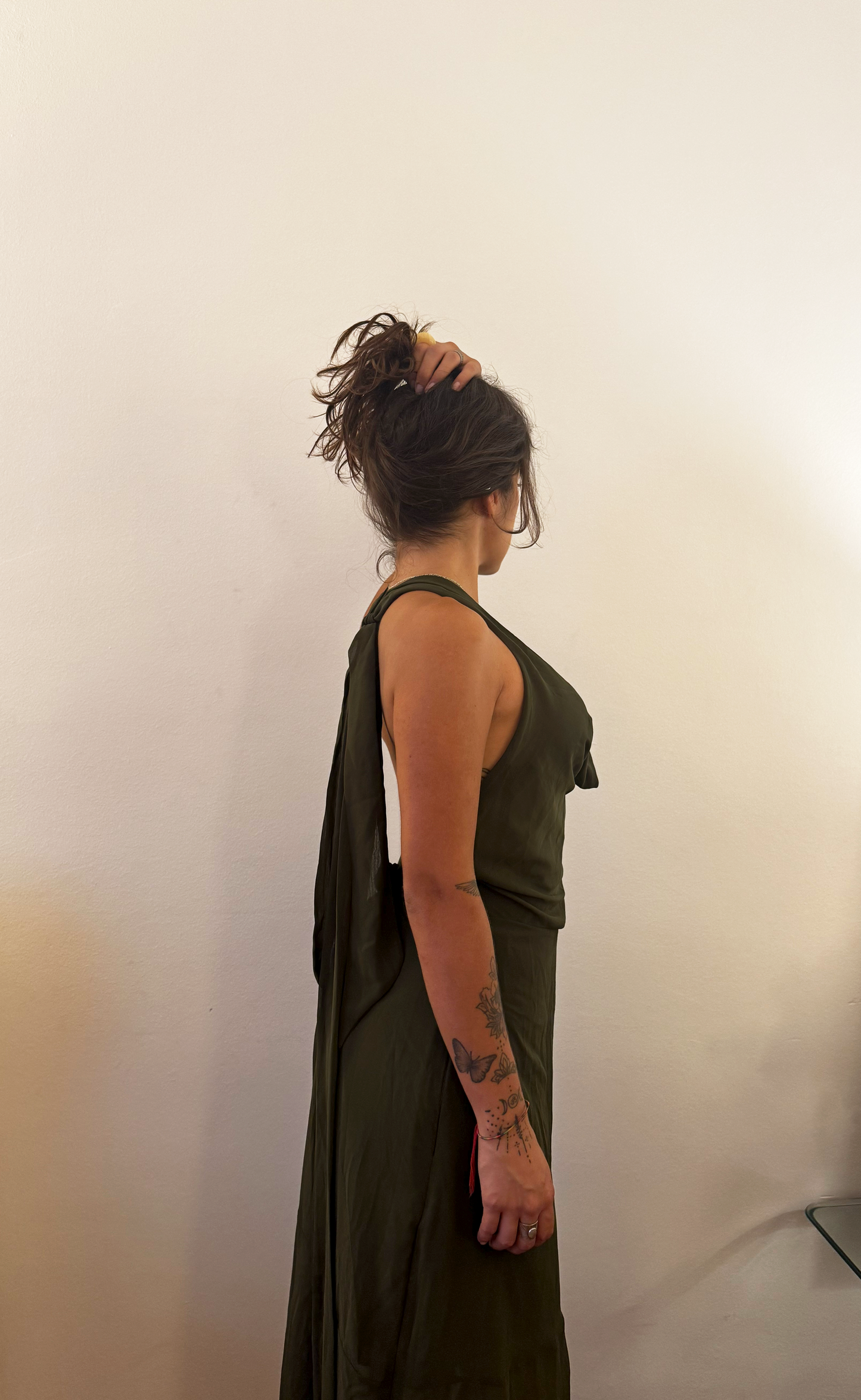 Maxi Dress Petrol Green
