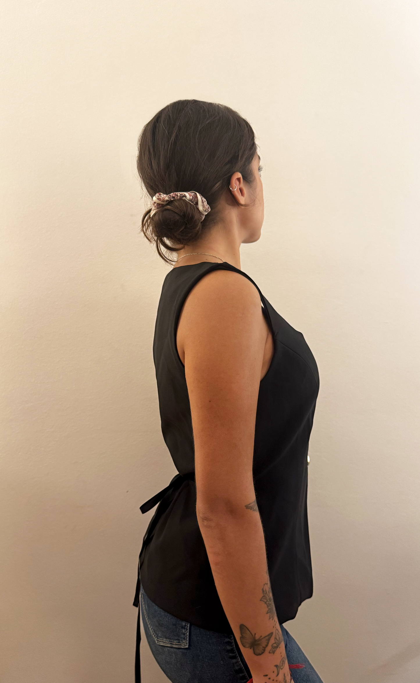Vest With Gold Details