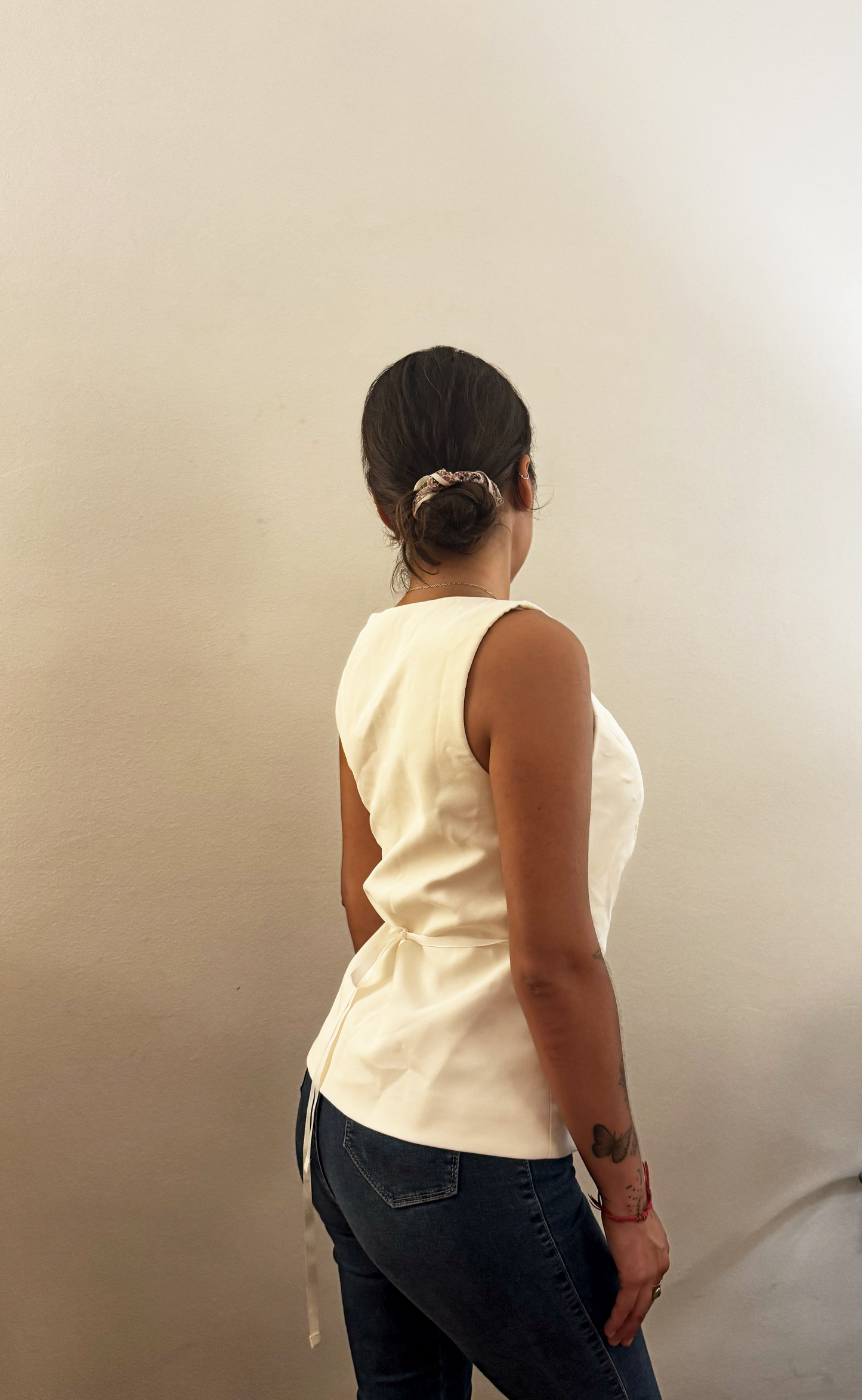 Vest With Gold Details